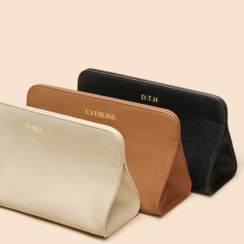 Custom Name Soft PU Leather Ha - Mens Grooming Kit Bag ulasan dan harga
