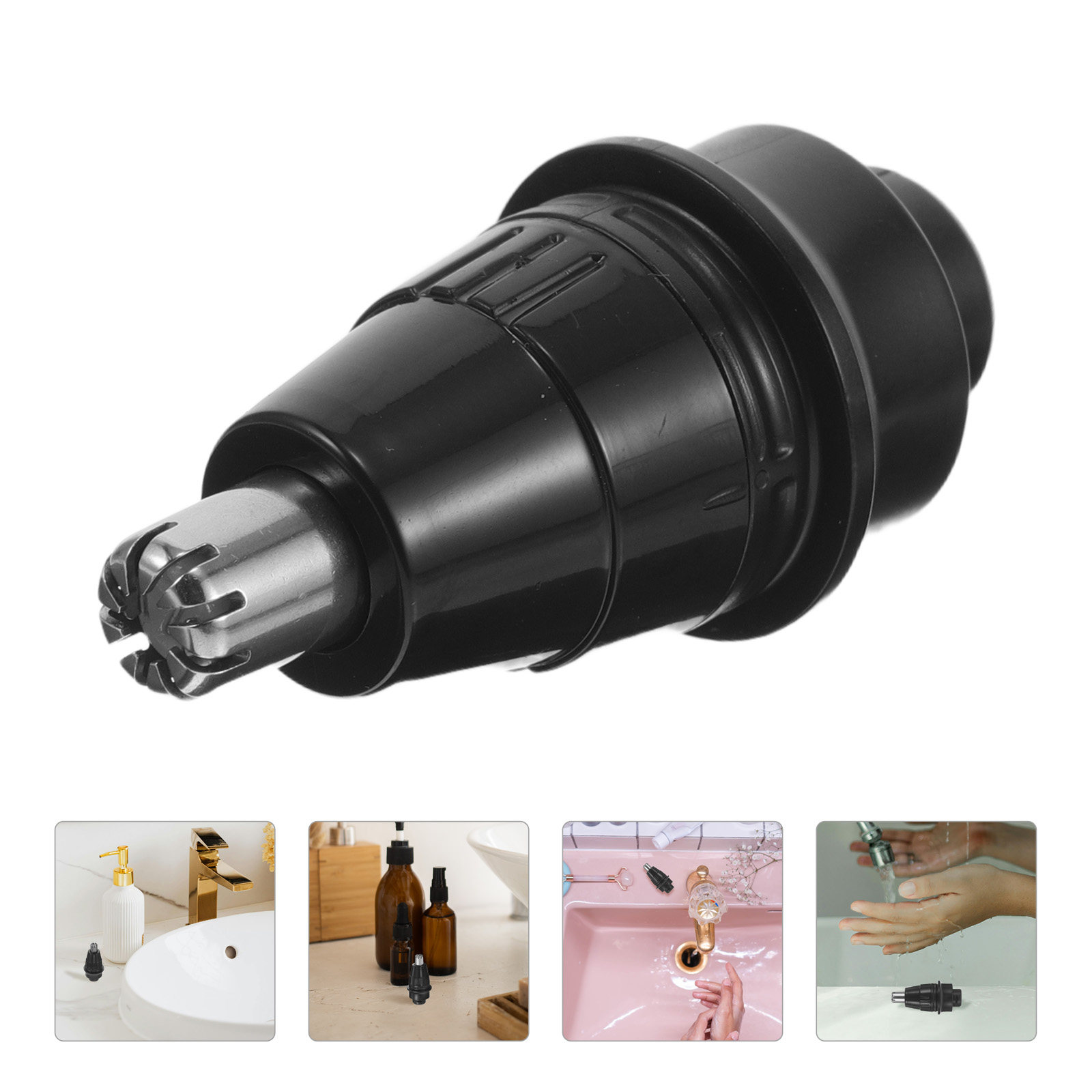 Nose Hair Trimmer Head Electri - Mens Grooming Travel Kit ulasan dan harga