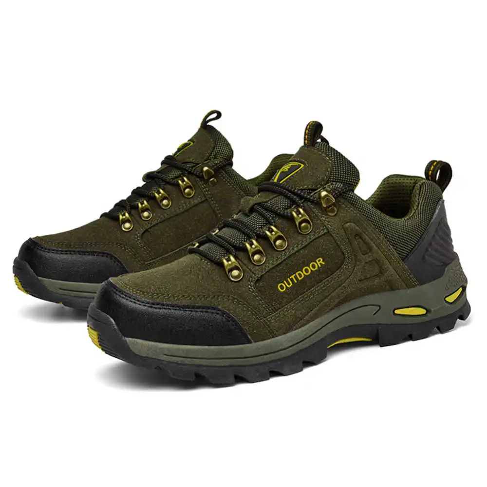 Non-slip Lace Up Hiking Tennis - Men'S Grooming Salon Sky ulasan dan harga