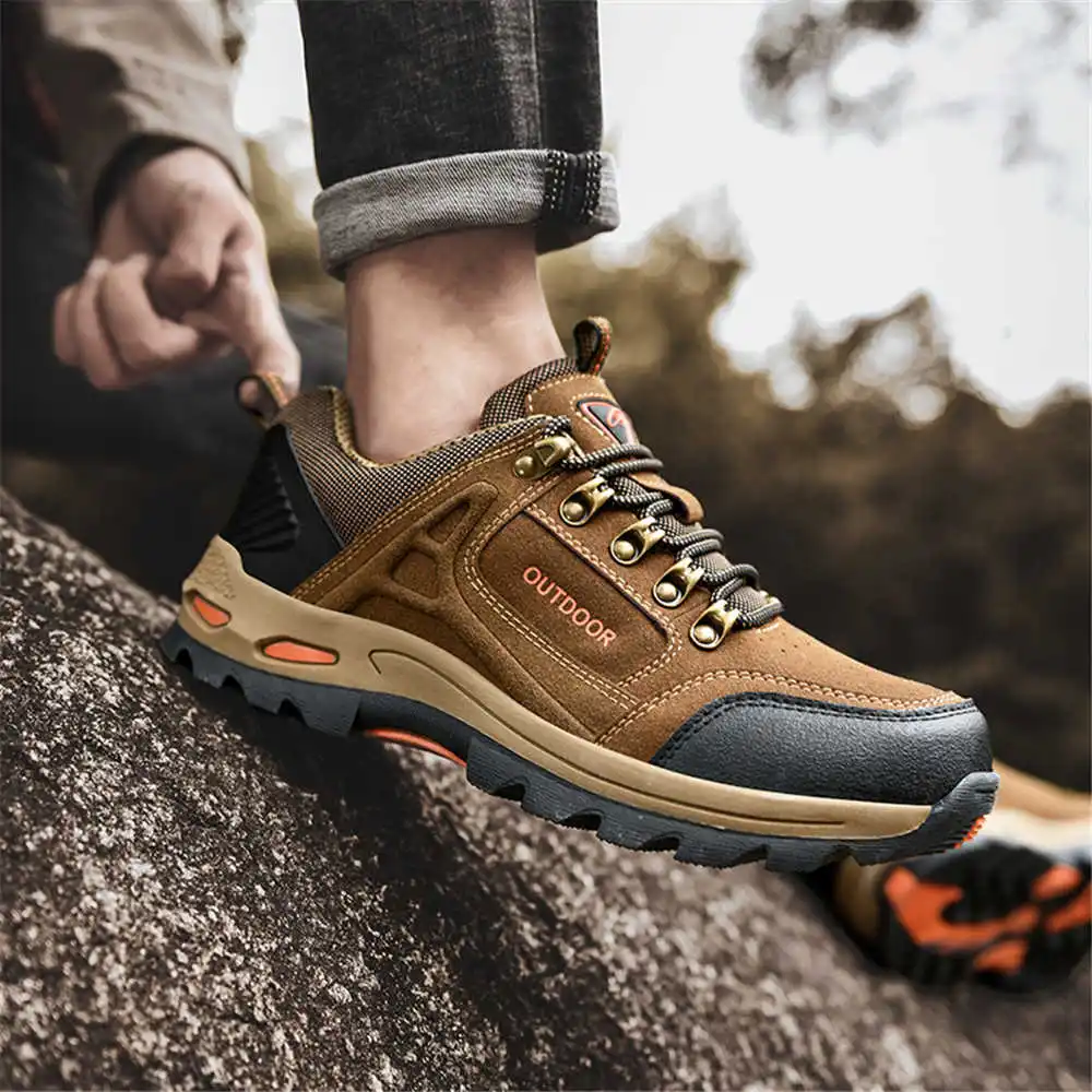 Non-slip Lace Up Hiking Tennis - Men'S Grooming Salon Sky ulasan dan harga