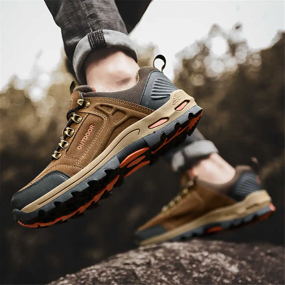 Non-slip Lace Up Hiking Tennis - Men'S Grooming Salon Sky ulasan dan harga