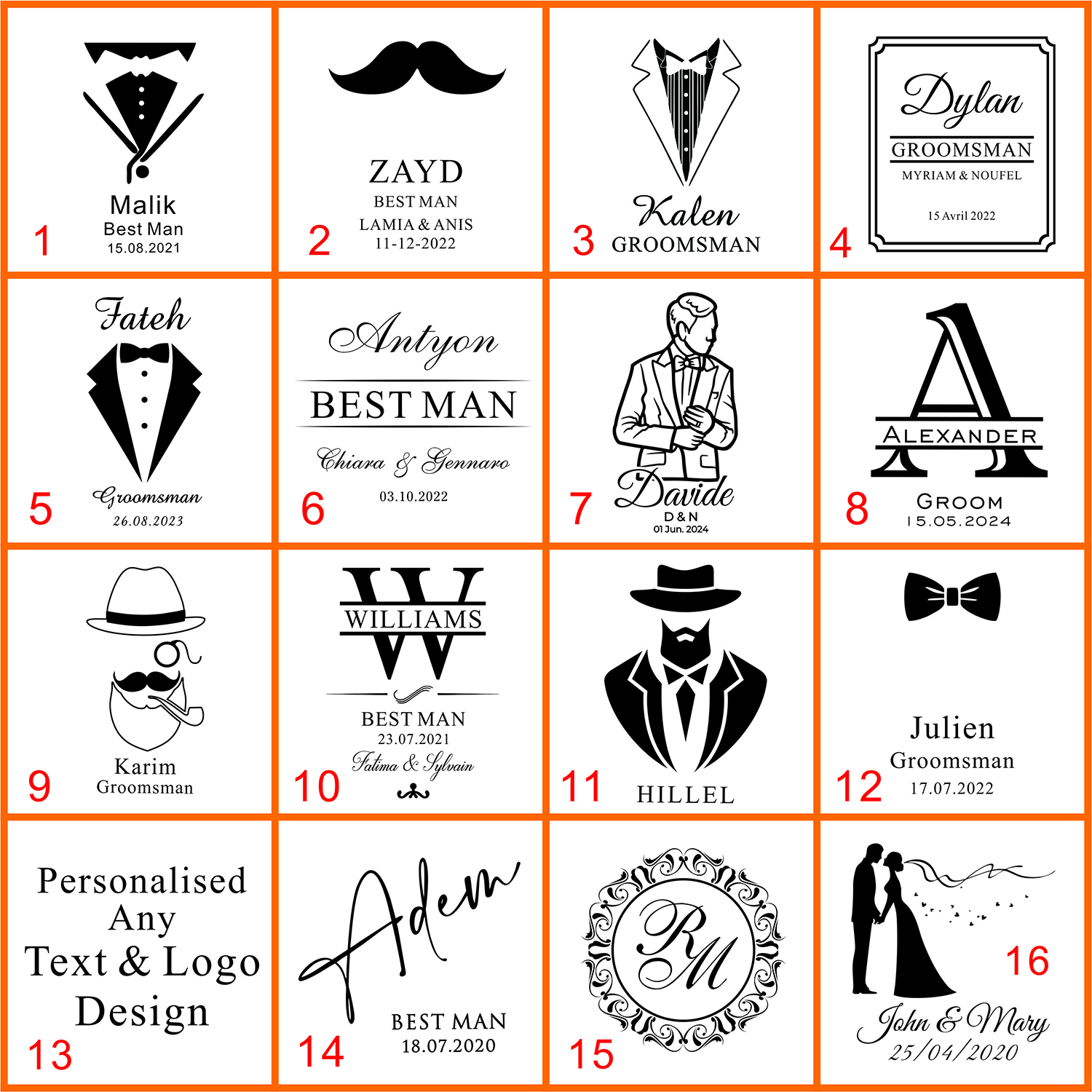 Custom Wedding Groomsman Gift  - Men'S Grooming Boxes ulasan dan harga