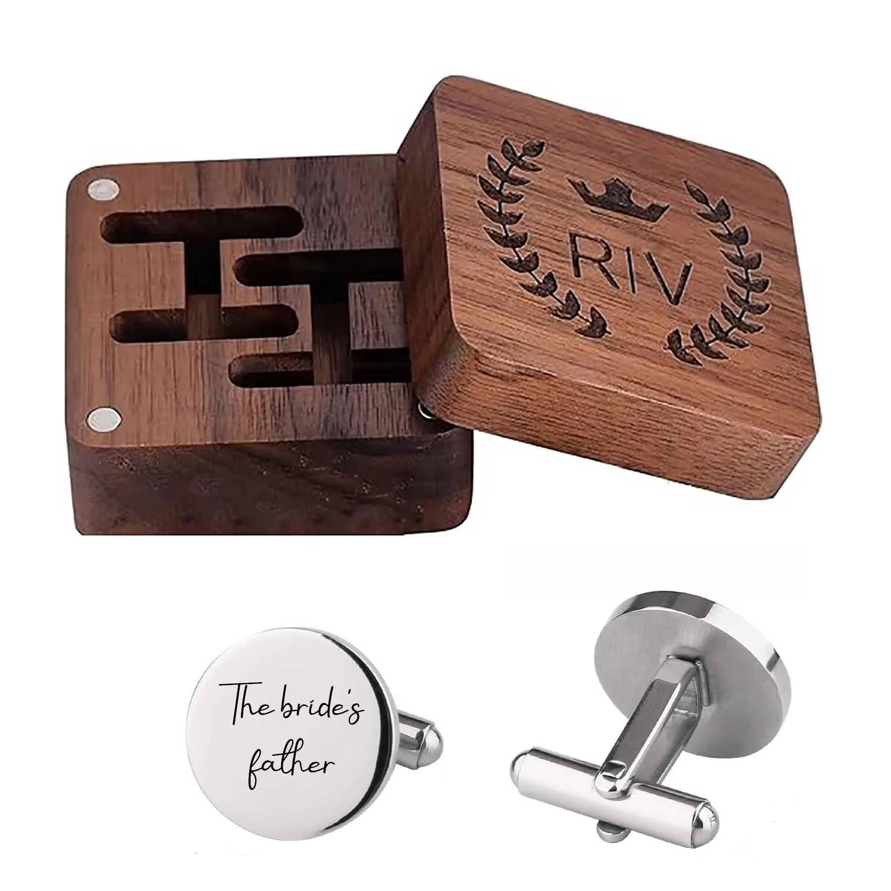 Custom Personalized Cufflinks  - Men'S Grooming Boxes ulasan dan harga