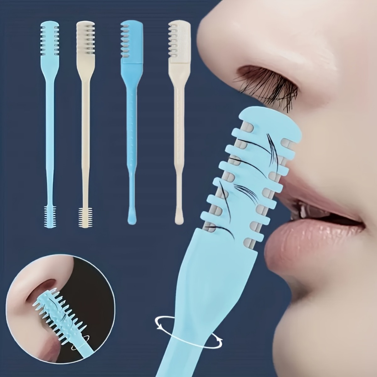 Premium 2‑Pack Dual‑Head Nose  - Men'S Grooming Accessories Kit ulasan dan harga
