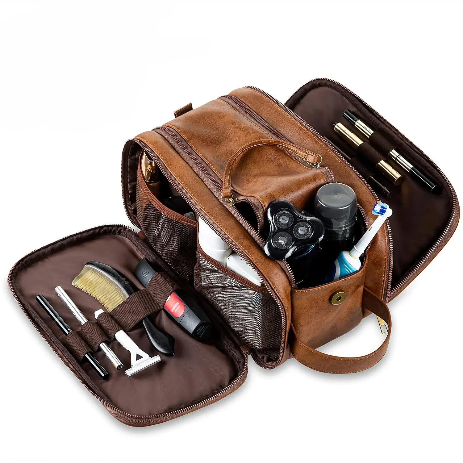 New Waterproof Men Cosmetic Ba - Mens Grooming Kit Bag ulasan dan harga