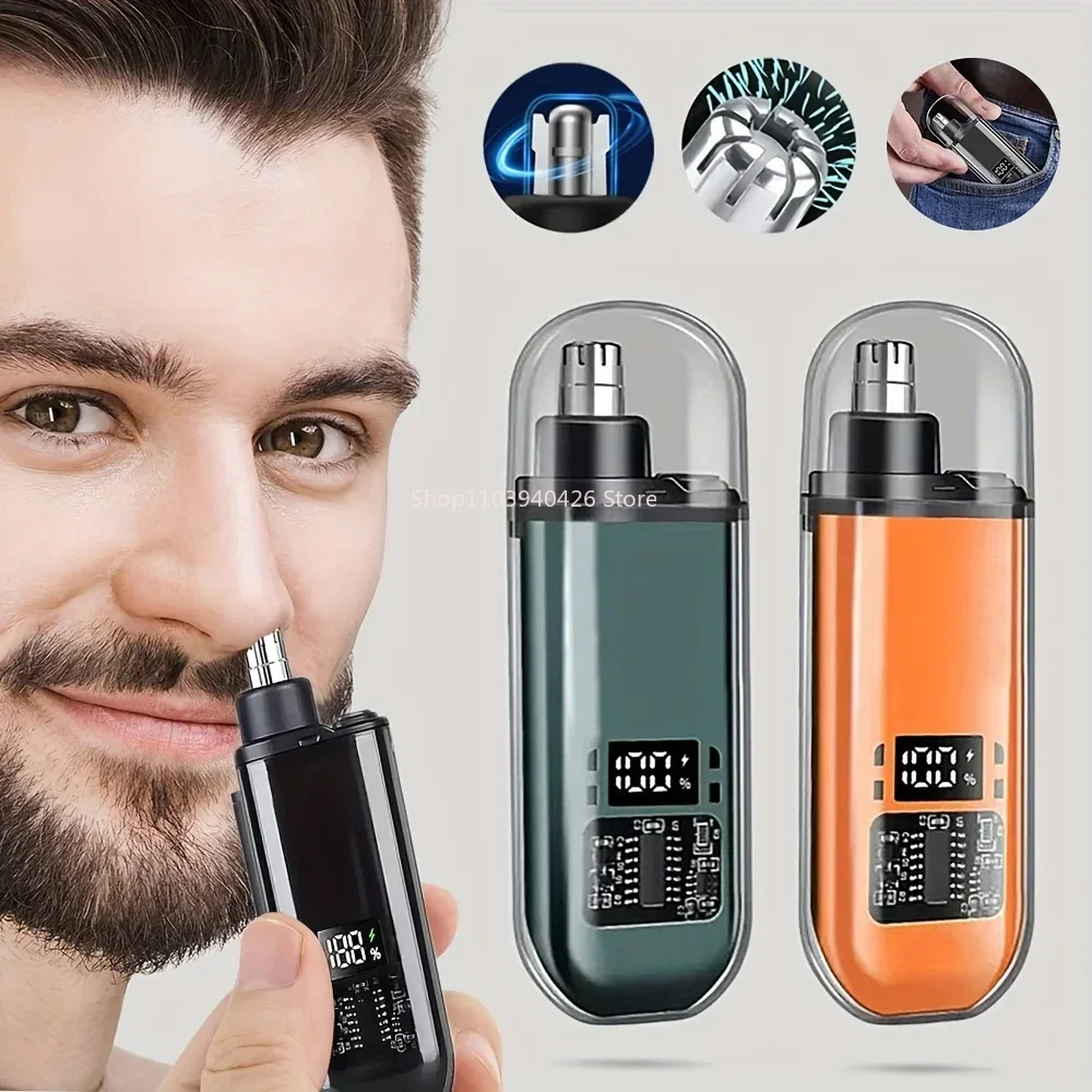 Nose Ear Hair Trimmer for Men  - Mens Grooming Kit Bag ulasan dan harga