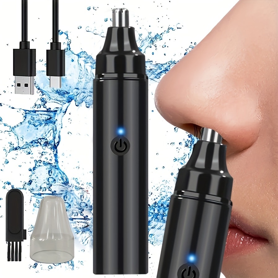 Rechargeable Nose Hair trimmer - Men'S Grooming Nose And Ear ulasan dan harga