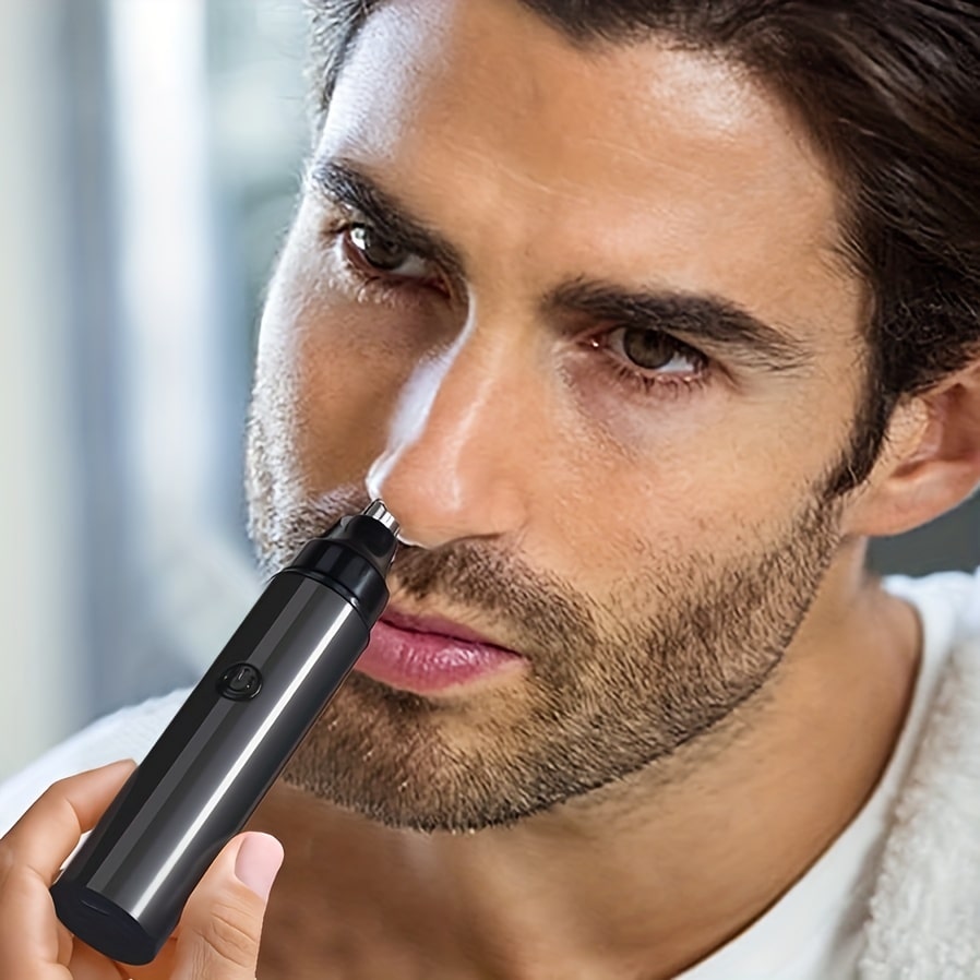 Rechargeable Nose Hair trimmer - Men'S Grooming Nose And Ear ulasan dan harga