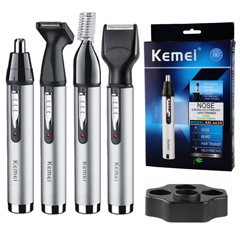 Kemei Rechargeable All in One  - Men'S Grooming Nose And Ear ulasan dan harga