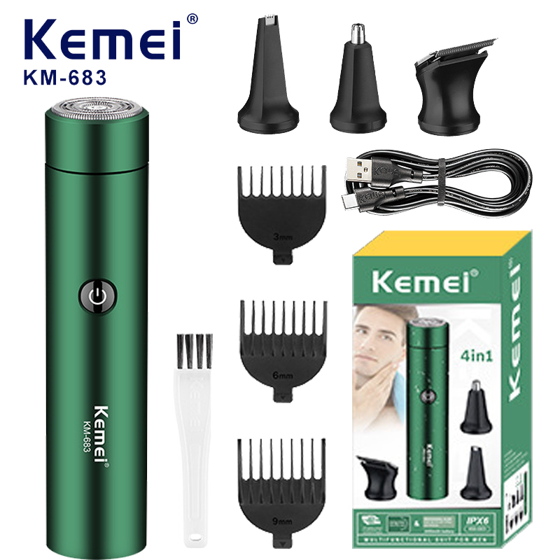 4 in1 Rechargeable Nose Ear Ha - Men'S Grooming Nose And Ear ulasan dan harga