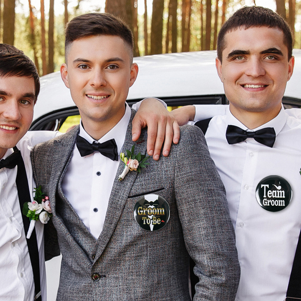 1-12pcs Bachelor Party Badge P - Men'S Grooming Ideas ulasan dan harga