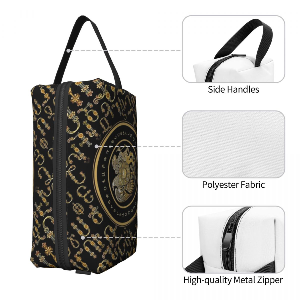 Custom Armenian Coat Of Arms T - Mens Grooming Kit Bag ulasan dan harga