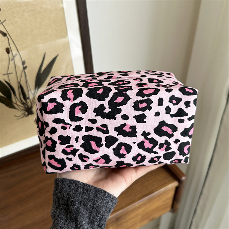 Women Girl Vintage Leopard Pri - Mens Grooming Kit Bag ulasan dan harga