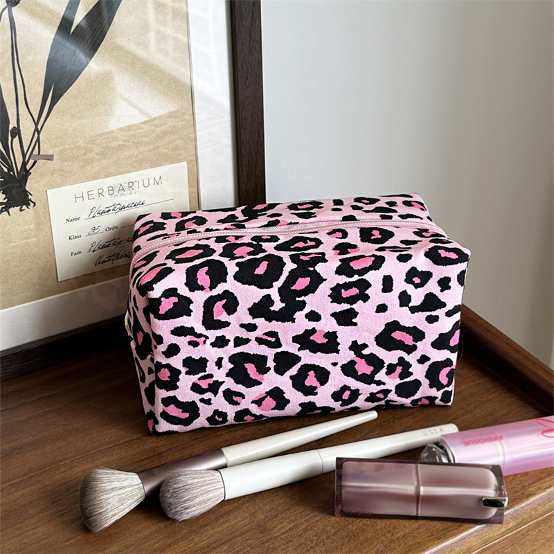Women Girl Vintage Leopard Pri - Mens Grooming Kit Bag ulasan dan harga