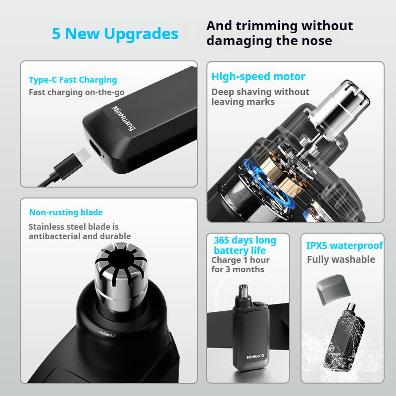 Electric Nose Hair Trimmer for - Men'S Grooming Nose And Ear ulasan dan harga