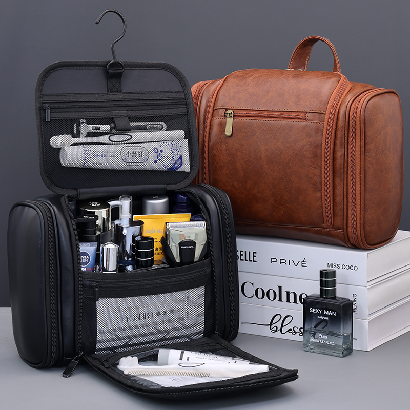 New Large-capacity Waterproof  - Mens Grooming Kit Bag ulasan dan harga