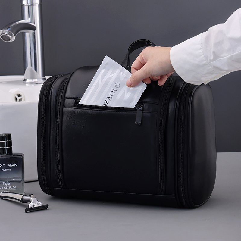 New Large-capacity Waterproof  - Mens Grooming Kit Bag ulasan dan harga