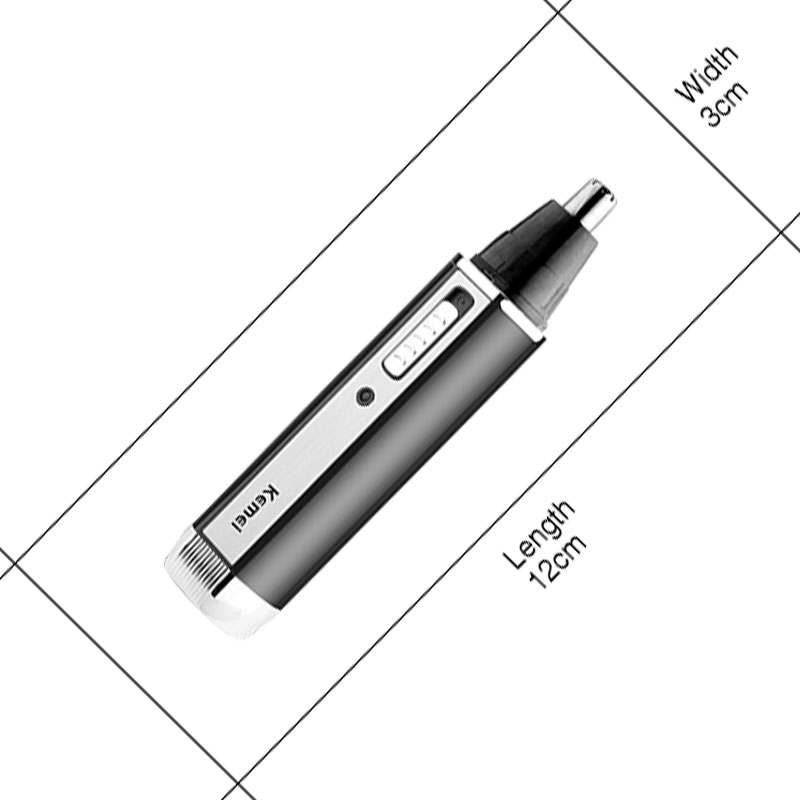Keme 4in1 Nose Hair Trimmer Fo - Men'S Grooming Nose And Ear ulasan dan harga