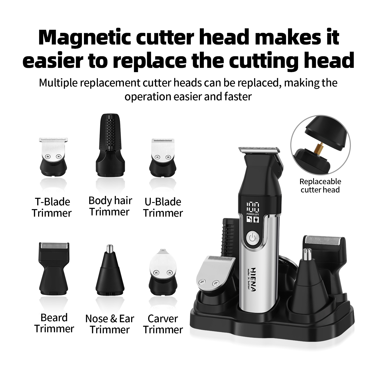 HIENA Professional Multifuncti - Men'S Grooming Nose And Ear ulasan dan harga