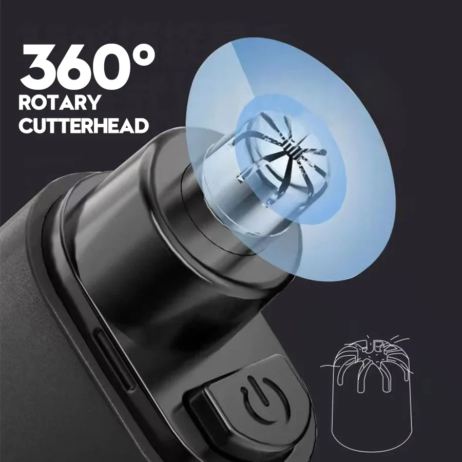Rechargeable Nose Hair Trimmer - Men'S Grooming Nose And Ear ulasan dan harga