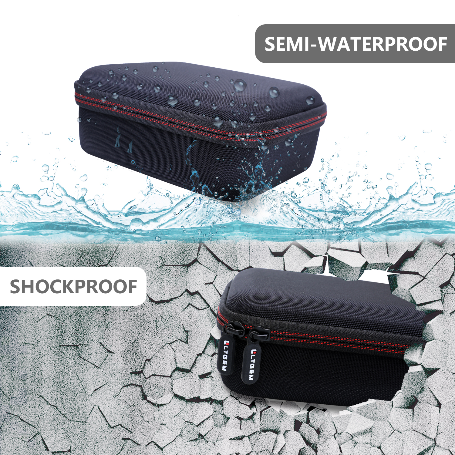 LTGEM Razor Case for Bald Men  - Mens Grooming Kit Bag ulasan dan harga