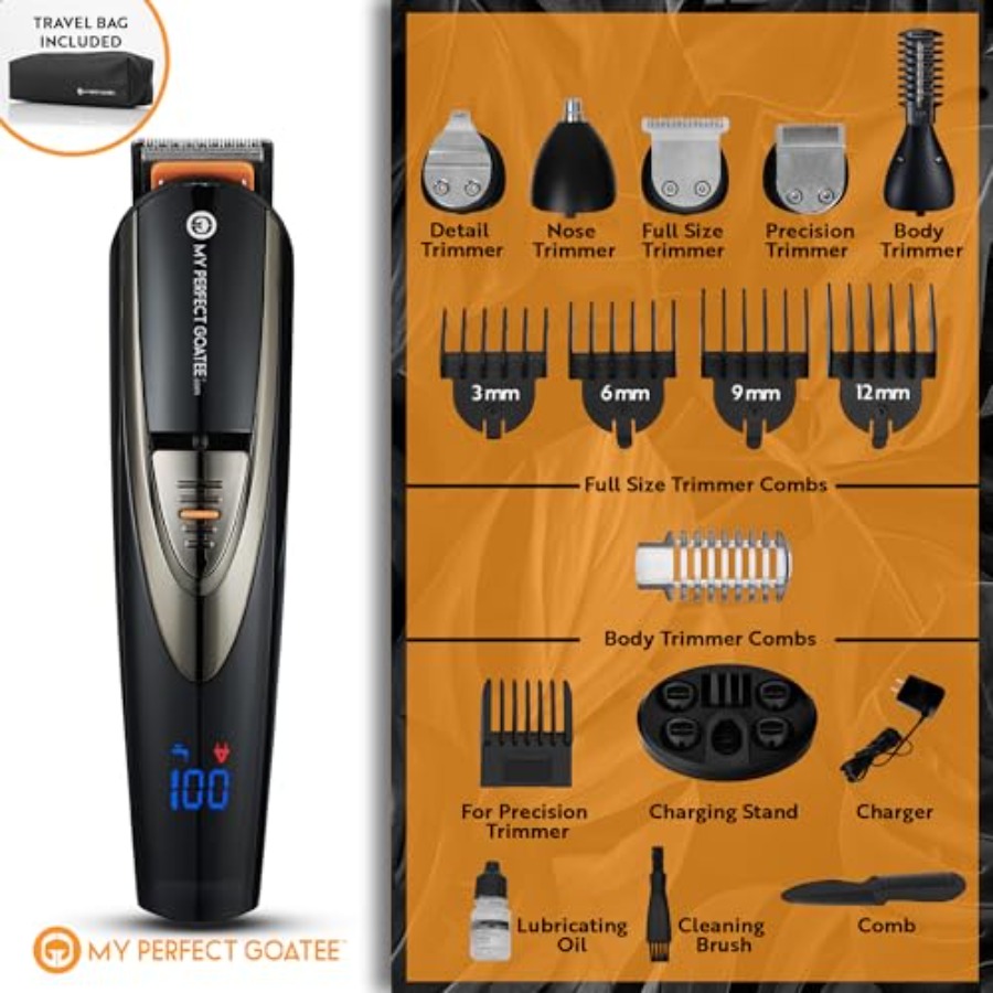 My Perfect Goatee®️ 13-in-1 Me - Mens Grooming Travel Kit ulasan dan harga