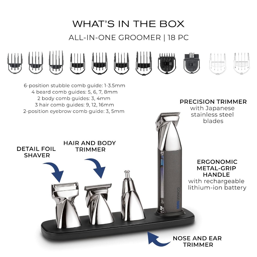 MAN Ultimate Trim Precision Al - Men'S Grooming Nose And Ear ulasan dan harga