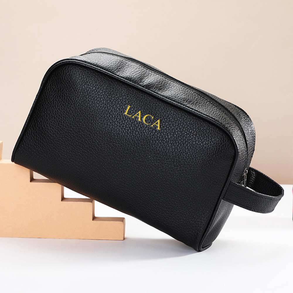 Customized name or letter larg - Mens Grooming Kit Bag ulasan dan harga