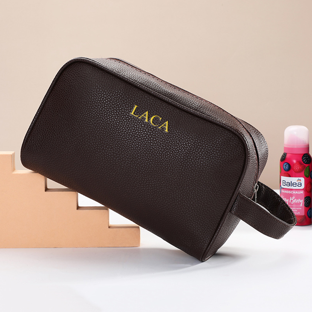 Customized name or letter larg - Mens Grooming Kit Bag ulasan dan harga